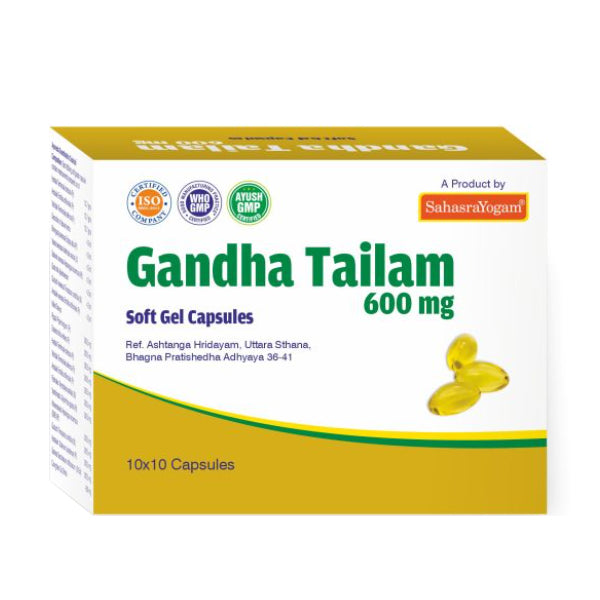 SAHASRAYOGAM GANDHA TAILAM (100 CAPSULES)