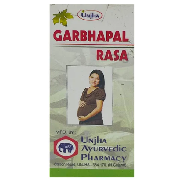 UNJHA GARBHAPAL RASA - Pack of 3 (40 TABLETS EACH)
