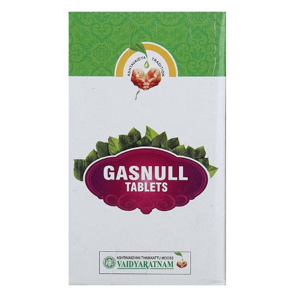 VAIDYARATNAM GASNULL TABLET - PACK OF 2 (100 TABS EACH)