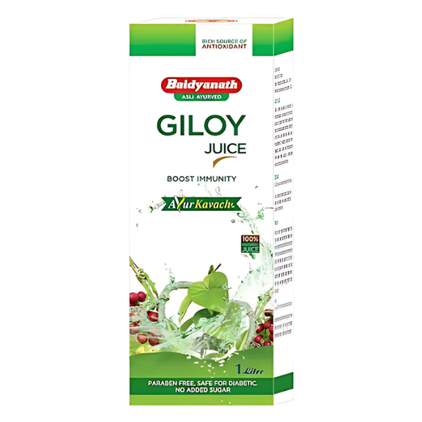 Baidyanath Giloy Juice - Pack of 2 (1000 ML Each)