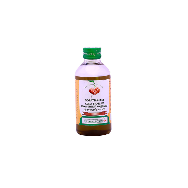 VAIDYARATNAM GOPATMAJADI KERA THAILAM - PACK OF 3 (200ML EACH)