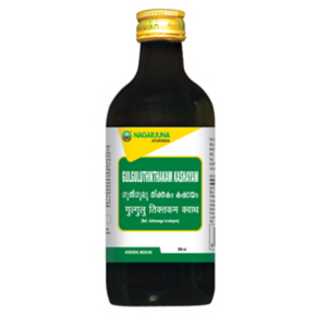 NAGARJUNA GULGULUTHIKTHAKAM KASHAYAM - Pack of 3 (200 ML each)