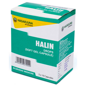 NAGARJUNA HALIN DROPS (CAPSULE) - PACK OF 2 (50 CAPSULES EACH)