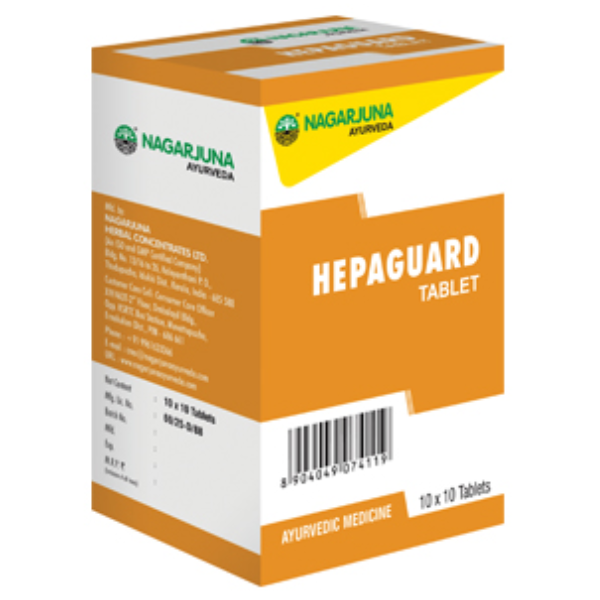 NAGARJUNA HEPAGUARD TABLET - Pack of 2 (100 TABLETS each)