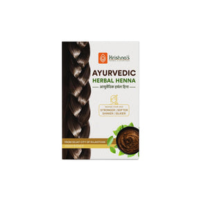 KRISHNA'S HERBAL HENNA - PACK OF 5 (150 GM EACH)
