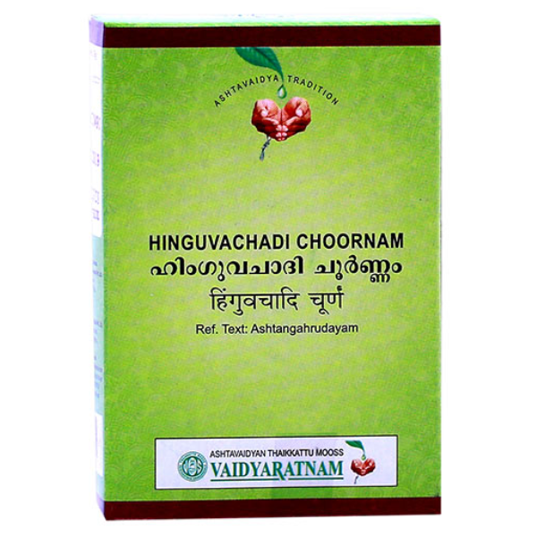 VAIDYARATNAM HINGUVACHADI CHOORNAM - Pack of 5(50 GM EACH)