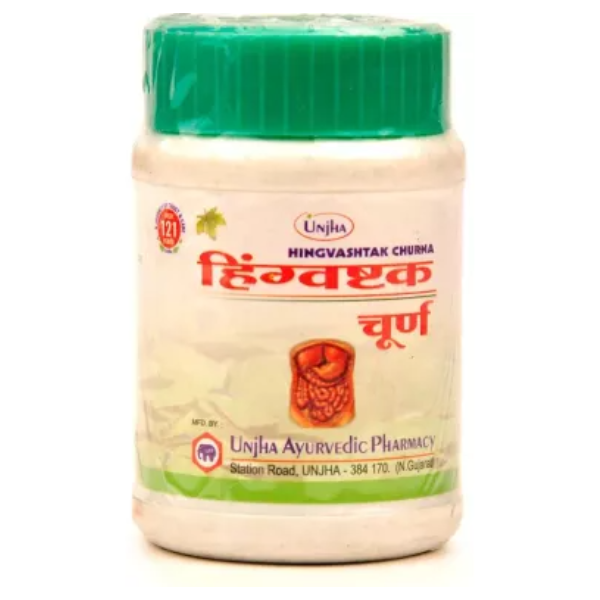 UNJHA HINGVASHTAK CHURNA - Pack of 4 (50 GM Each)