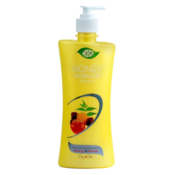 MEGHDOOT HERBAL AYURVEDIC HONEY SHAMPOO - PACK OF 2 (500 ML EACH)