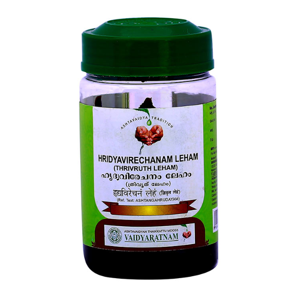 VAIDYARATNAM HRIDYAVIRECHANAM LEHAM - PACK OF 4 (250 GM EACH)