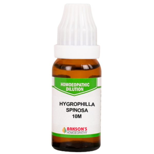 BAKSON'S HOMEOPATHY HYGROPHILLA SPINOSA DILUTION 10M - PACK OF 2 (10 ML EACH)