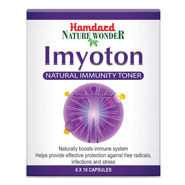 HAMDARD IMYOTON CAPSULE - PACK OF 3 (60 CAPS EACH)