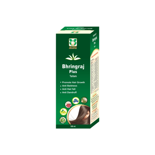 JANTAYU BHRINGRAJ PLUS TAILAM (PACK OF 4)