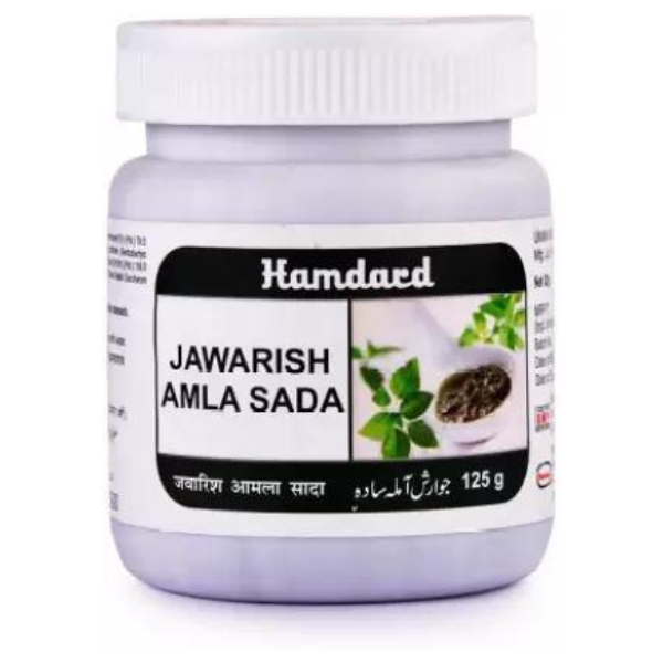 HAMDARD JAWARISH AMLA SADA - PACK OF 6 (125 GM EACH)