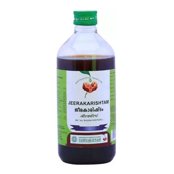 VAIDYARATNAM JEERAKARISHTAM - PACK OF 4 (450 ML EACH)