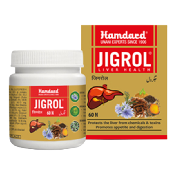 HAMDARD JIGROL - Pack Of 3 (60 Tabs Each)