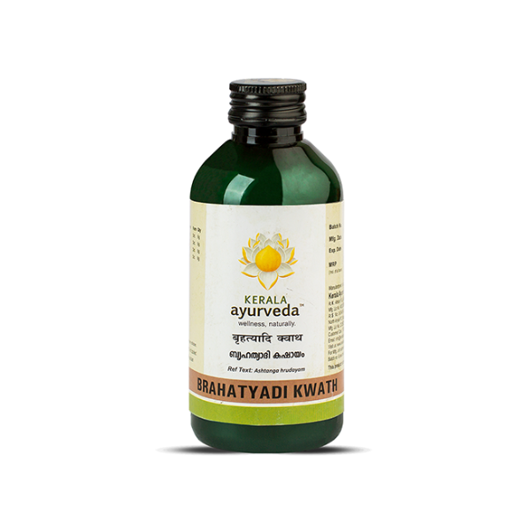 KERALA AYURVEDA BRAHATYADI KWATH - PACK OF 4 (200ML EACH)