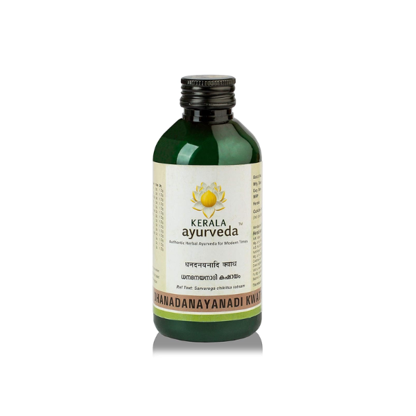 KERALA AYURVEDA DHANADANAYANADI KWATH - PACK OF 3 (200ML EACH)