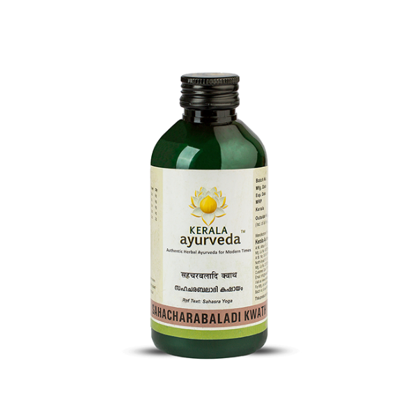 KERALA AYURVEDA SAHACHARABALADI KWATH - PACK OF 4 (200ML EACH)