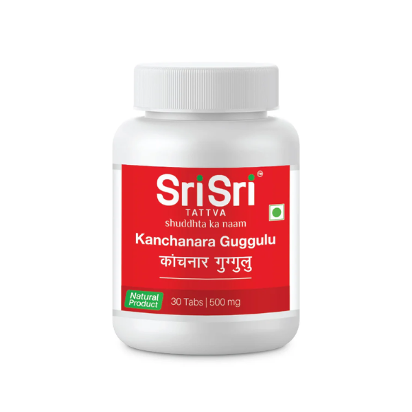 SRI SRI TATTVA KANCHANARA GUGGULU - PACK OF 2 (60 TABS EACH)