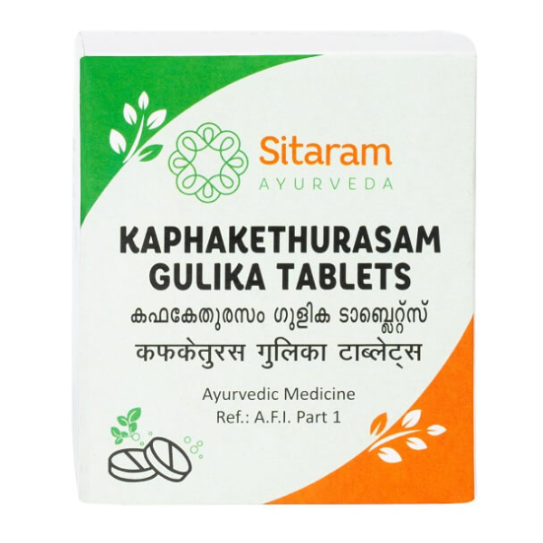 SITARAM KAPHAKETU RASA GULIKA (100 Tablets) - Pack of 2