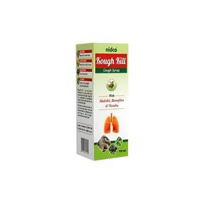 NIDCO KOUGH KILL COUGH SYRUP - Pack of 4 (200ML each)