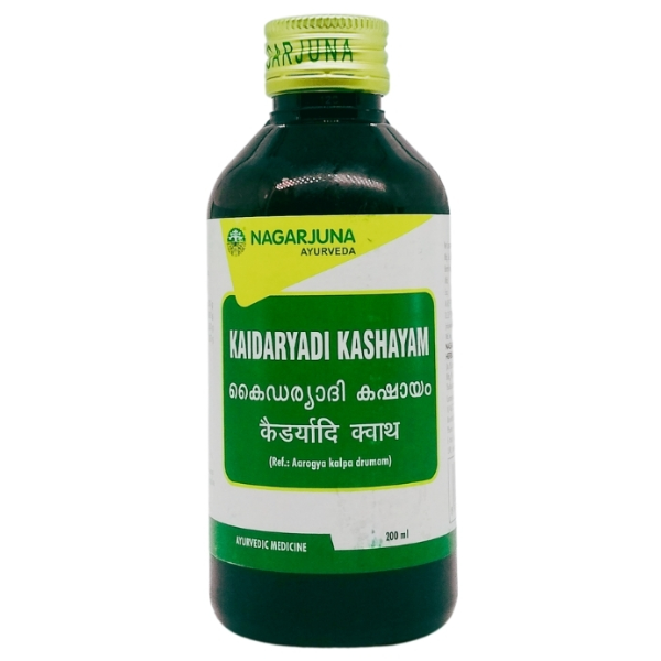 NAGARJUNA KAIDARYADI KASHAYAM - Pack of 3 (200 ML Each)