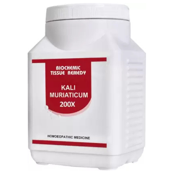 BAKSON'S HOMEOPATHY BIOCHEMIC KALI MURIATICUM 200X