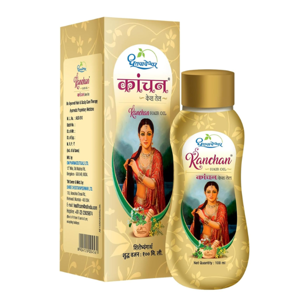 DHOOTAPAPESHWAR KANCHAN HAIR OIL - Pack of 2 (100 ML Each)