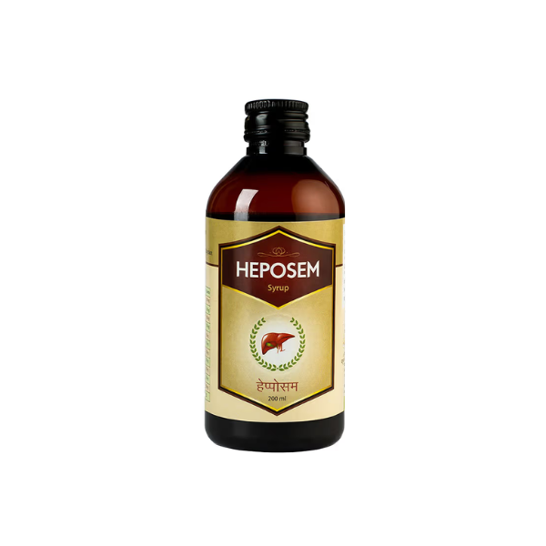 Kerala Ayurveda Heposem Syrup - Pack of 2 (200 ML Each)