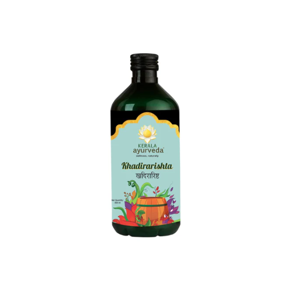 KERALA AYURVEDA KHADIRARISHTA - PACK OF 3 (450ML EACH)