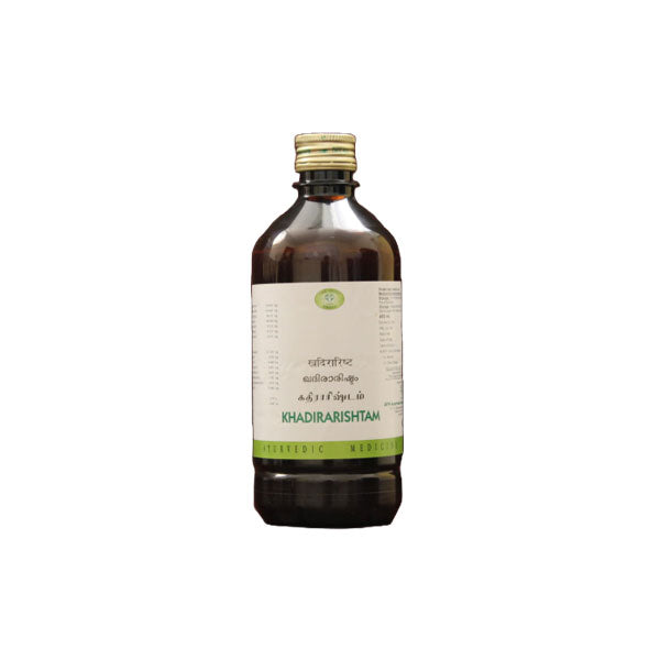 AVN KHADIRARISHTAM (450 ML)-Pack of 4