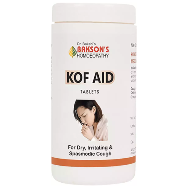 BAKSON'S HOMEOPATHY KOF AID TABLETS