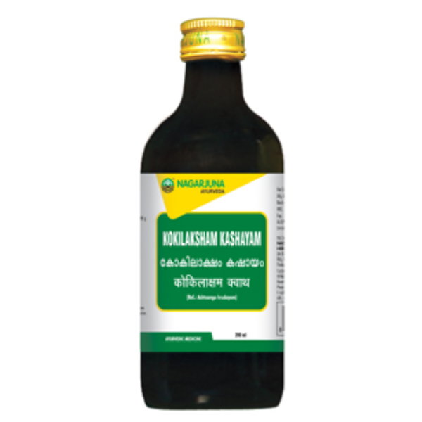 NAGARJUNA KOKILAKSHAM KASHAYAM - Pack of 4 (200 ML each)