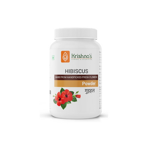 KRISHNA'S HIBISCUS POWDER - PACK OF 4 (100 GM EACH)