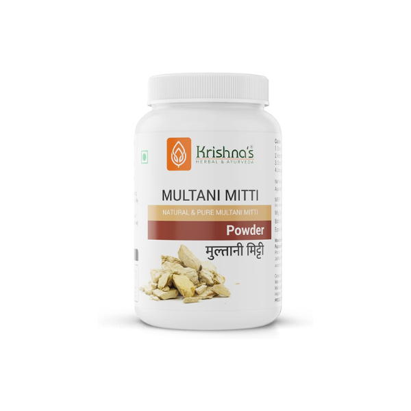 KRISHNA'S MULTANI MITTI POWDER - Pack of 3 (100 GM Each)