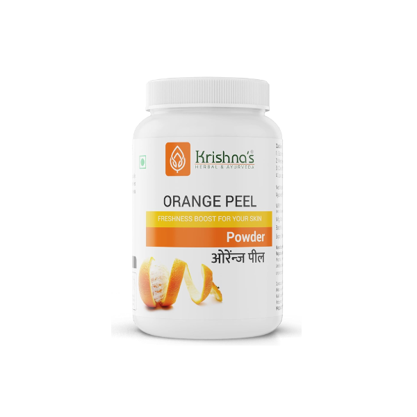 KRISHNA'S ORANGE PEEL POWDER - PACK OF 4 (100 GM EACH)