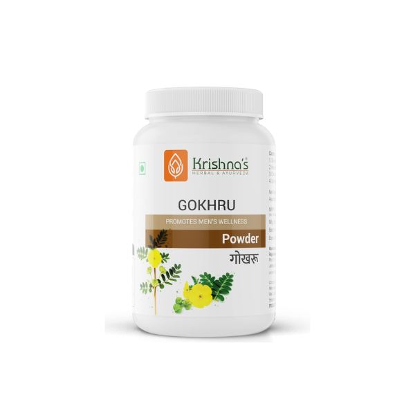KRISHNA'S GOKHRU POWDER - Pack of 5 (100 GM Each)