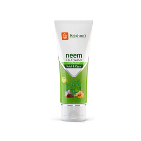 KRISHNA'S NEEM FACE WASH - PACK OF 5 (100 ML EACH)