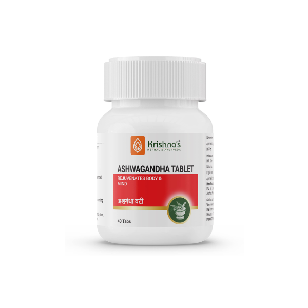 KRISHNA'S ASHWAGANDHA VATI - PACK OF 9 (40 TABS EACH)