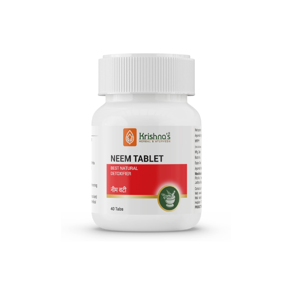 KRISHNA'S NEEM VATI - PACK OF 5 (40 TABS EACH)