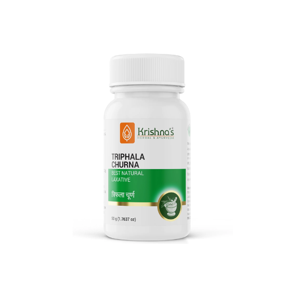 KRISHNA'S TRIPHALA CHURNA- PACK OF 9 (50 GM EACH)