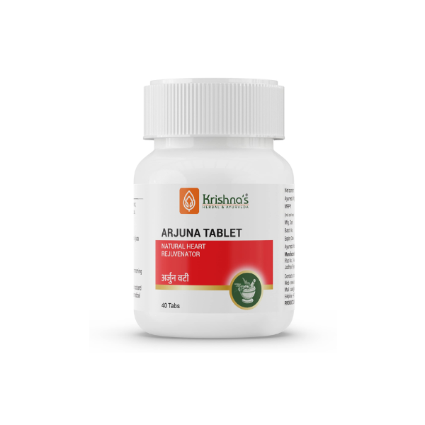 KRISHNA'S ARJUNA VATI - PACK OF 4 (40 TABS EACH)