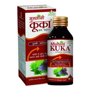 Multani Kuka Cough Fighter Syrup  - Pack of 5 (100 Ml Each)