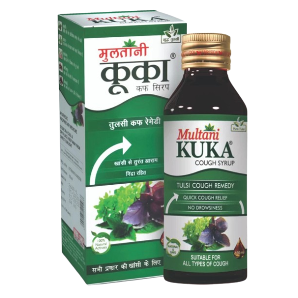 Multani Kuka Cough Syrup - PACK OF 5 (100 ML EACH)