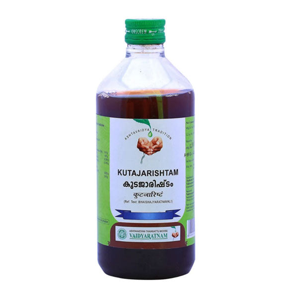 VAIDYARATNAM KUTAJARISHTAM - PACK OF 4 (450 ML EACH)