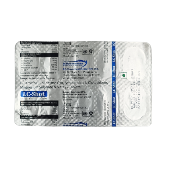 LC SHOT (10 TABLETS)