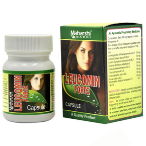 MAHARSHI BADRI LEUCOMIN FORTE CAPSULE - pack of 2(20 Caps Each)