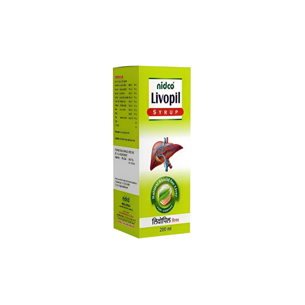 NIDCO LIVOPIL SYRUP - Pack of 5 (200ML Each)