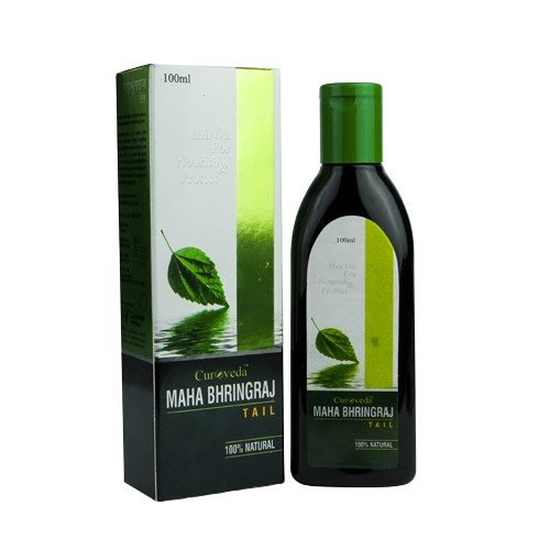 Curoveda Maha Bhringraj Tail - Pack of 3 (100ml each)