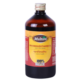 Multani Mahamanjisthadyarishta Syrup - Pack of 3 (450ml Each)